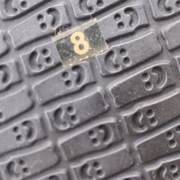 Sanuk Black and Blue Flip Flop Thong Slap Sandals 8 - Picture 9 of 9